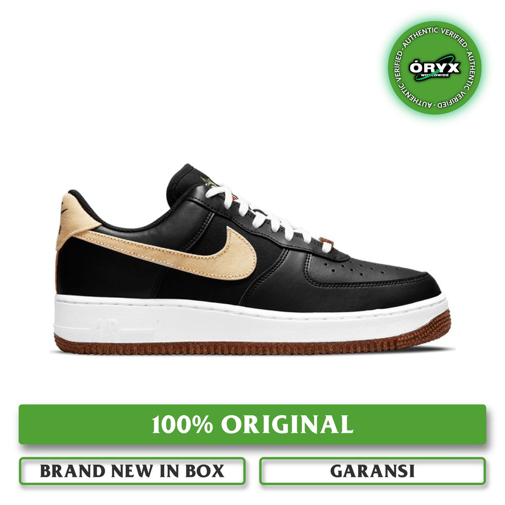 Nike Air Force 1 '07 LV8 Pomegranate Black / White / Solar Flare (CZ0338-001) 100% ORIGINAL