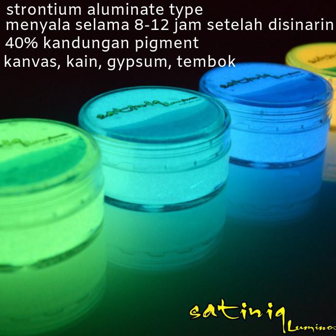 

Cat Fosfor Lukis | Cat Acrylic | Glow Paint | Satiniq Luminos - 13 Gr - Yellow Dyed