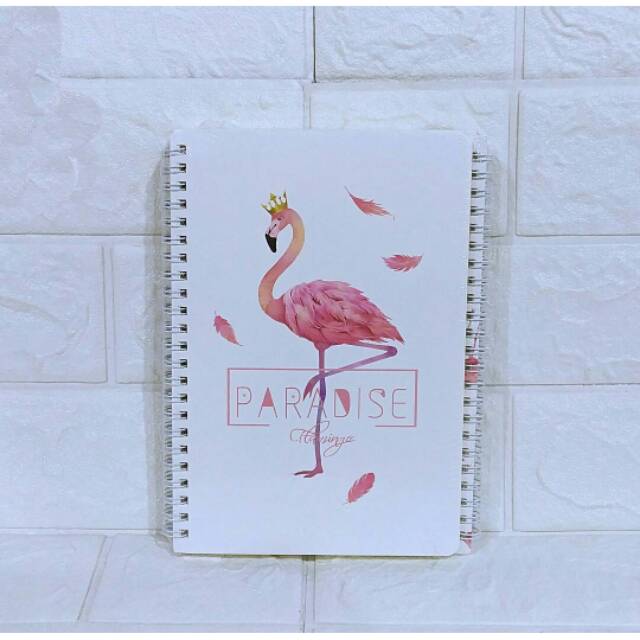 

Buku Notes/Notebook Buku Tulis model Flamingo