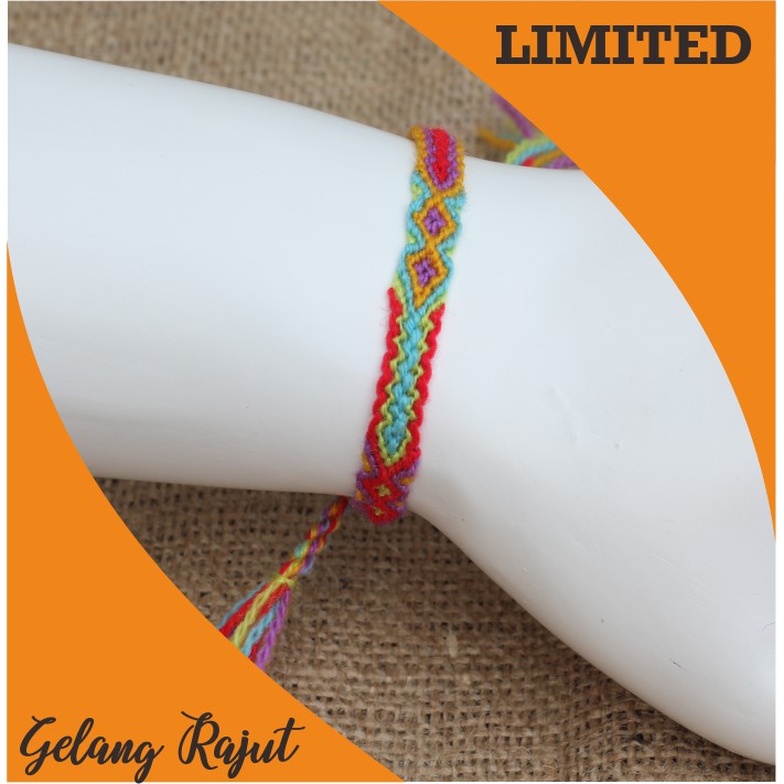 Gelang Rajut Etnik Gelang Keren Kece Anak Gunung 06