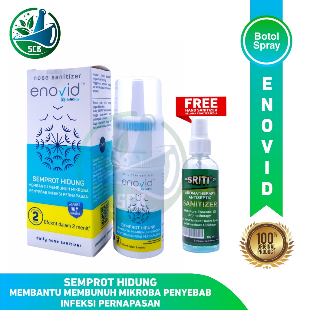 Enovid Daily Nose Sanitizer Nasal Spray Anti Covid