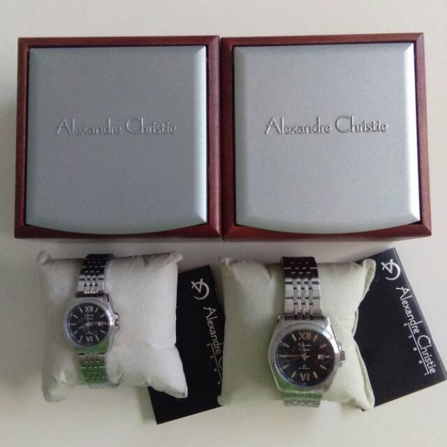 Jam tangan Alexandre christie couple jam kawin murah arloji watch