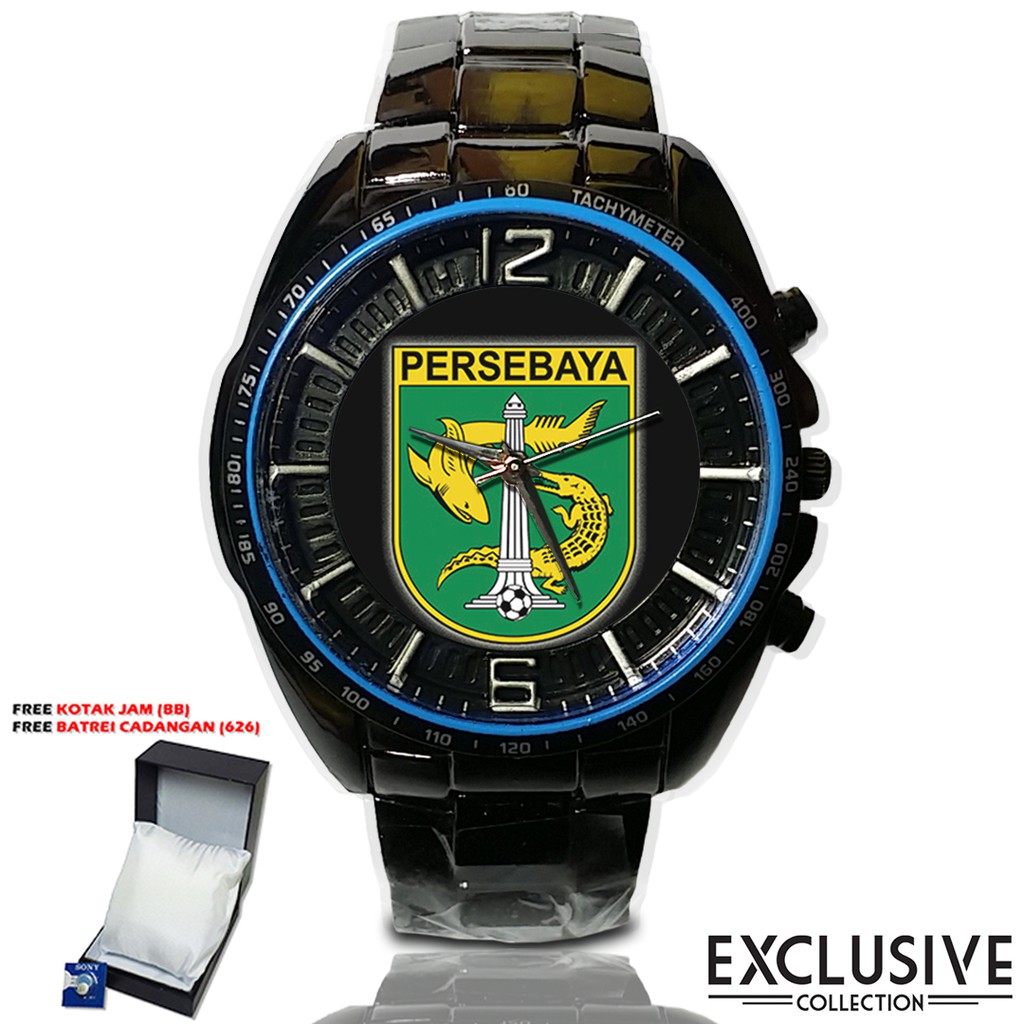 (Istimewa Bossque) Jam PERSEBAYA Rantai Sport