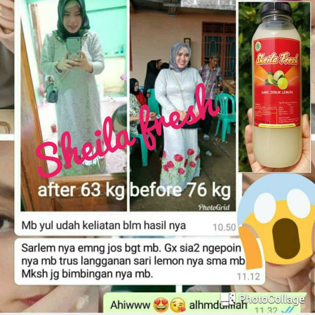 

SHEILA FRESH 500 ML Sari Lemon Murni