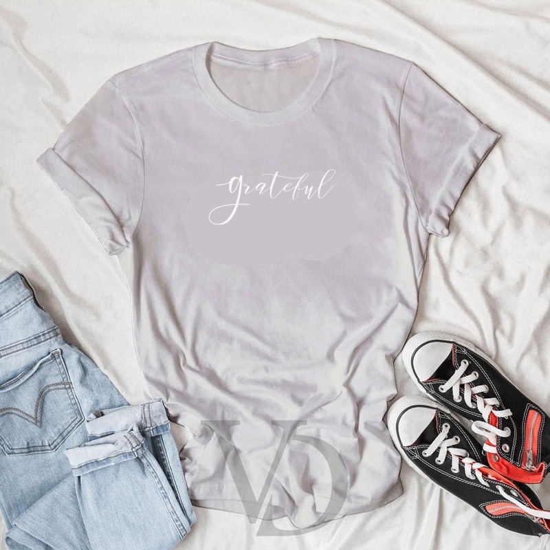 BISA COD KAOS GRATEFUL / ATASAN KAOS ATASAN UNISEX LENGAN PENDEK / TUMBLR TEE