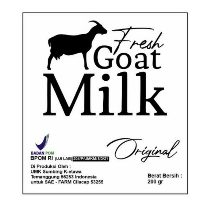 

susu bubuk kambing etawa