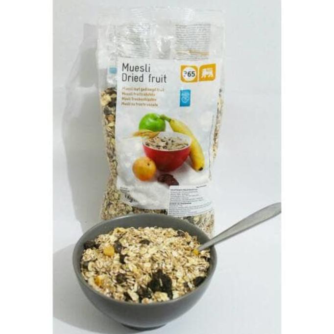 

Diskon Gila!! Muesli Dried Fruit Granola Cereal Berat 1000 Gram