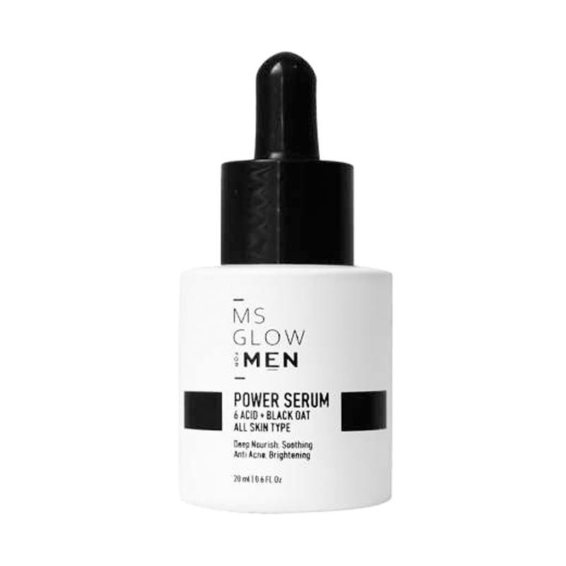 MS GLOW MEN Msglow For Men Paket Perawatan Wajah Pria Skincare Wajah Facial Wash Serum Cream Cowok