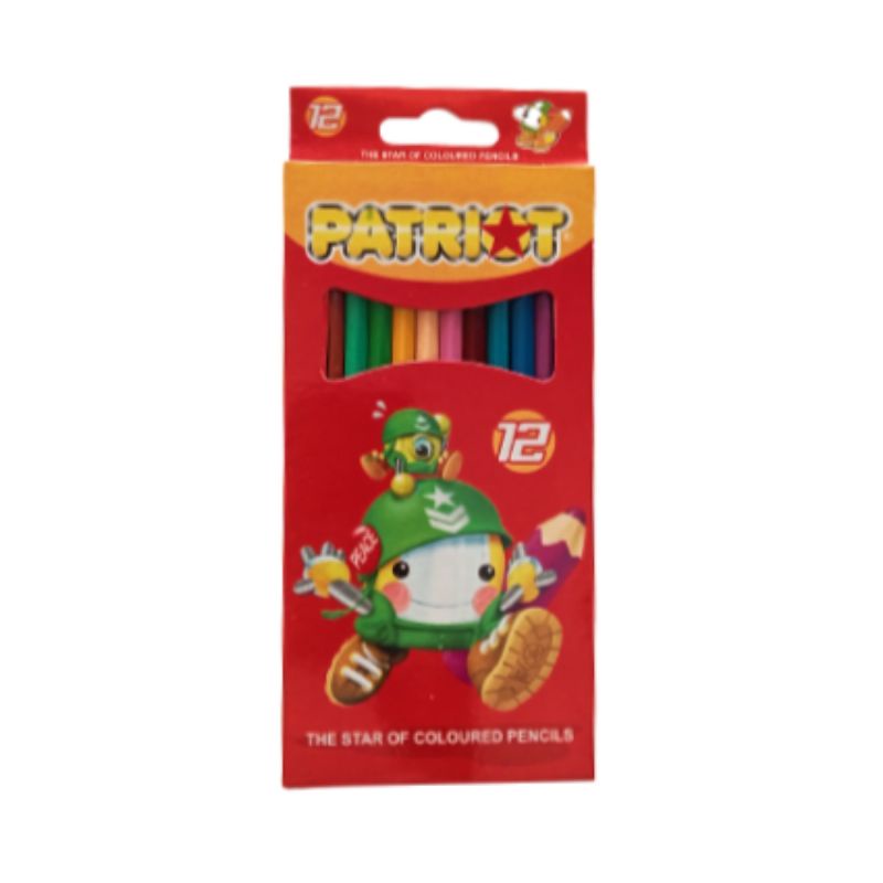 

Patriot Pensil Warna Isi 12