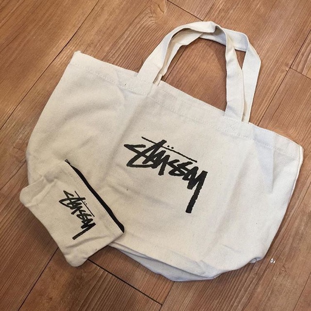 Tas Stussy Tote Bag Canvas Original Japan Appendix