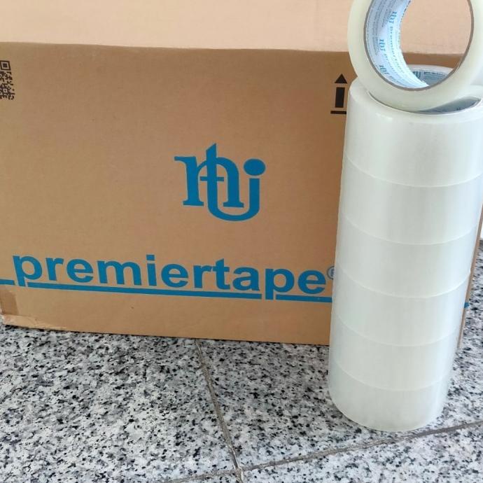 

Lakban Premier Tape Isolasi Plakban 48Mm 100 Yard Nachi Selotip Murah Moomtaz