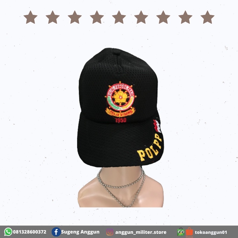 Topi Satpol PP ,Topi Pamong Praja, Topi Jaring Satpol PP