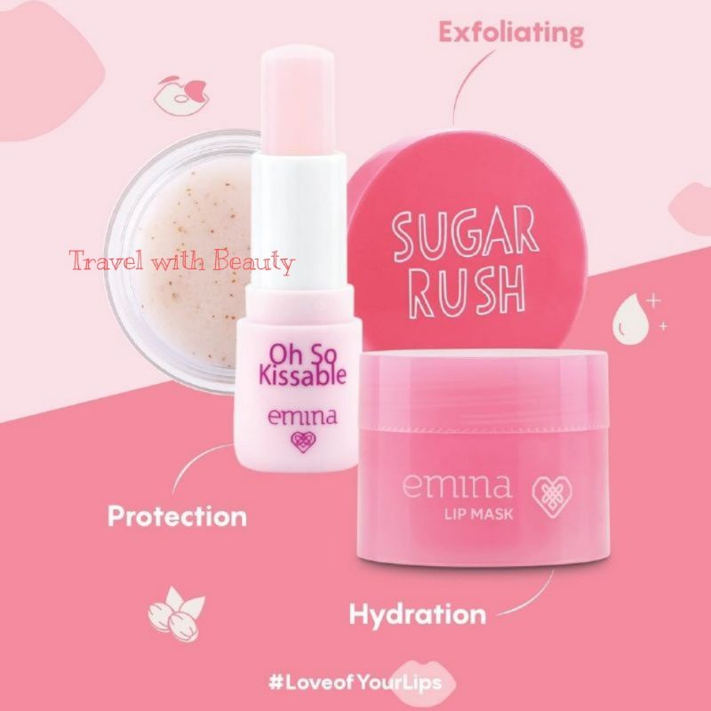 Jual EMINA Oh So Kissable Tinted Balm Stick (Lip Balm) Shopee Indonesia