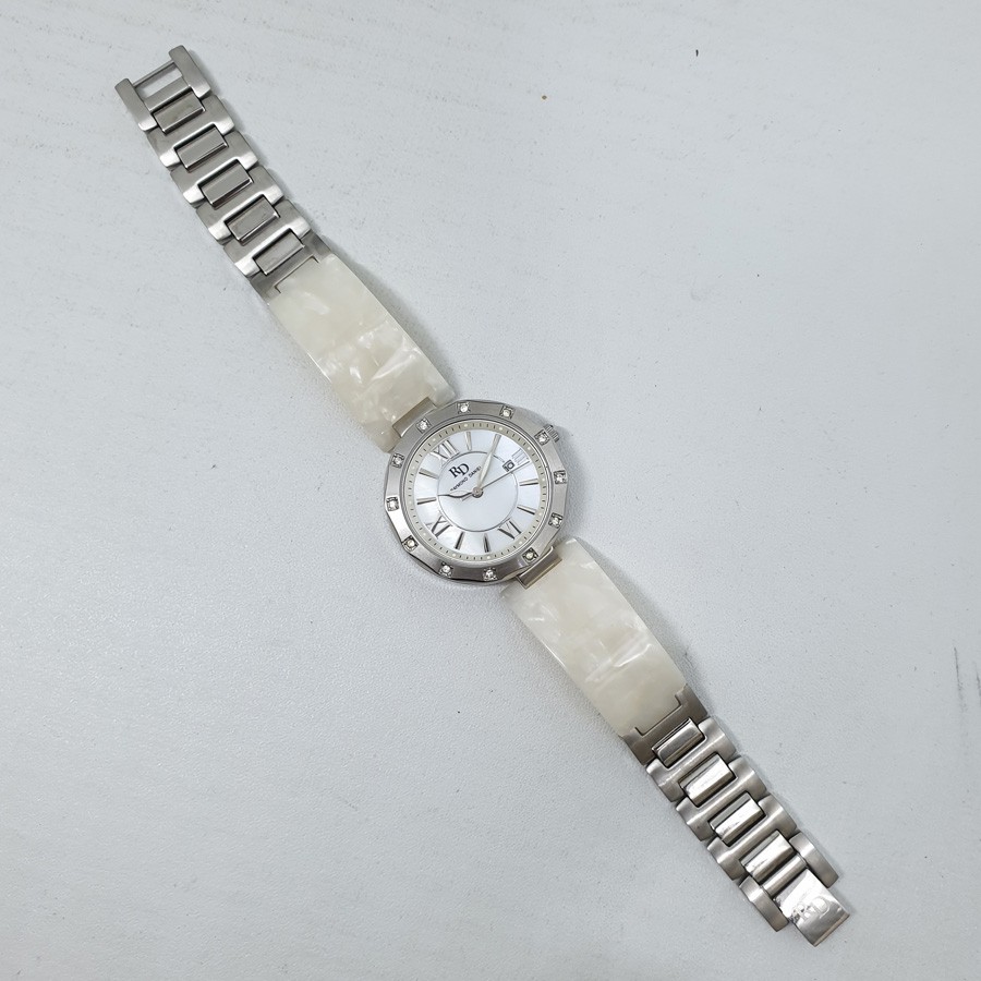 Raymond Daniel RD206 Silver Akr.Putih,Jam Tangan Wanita, Original