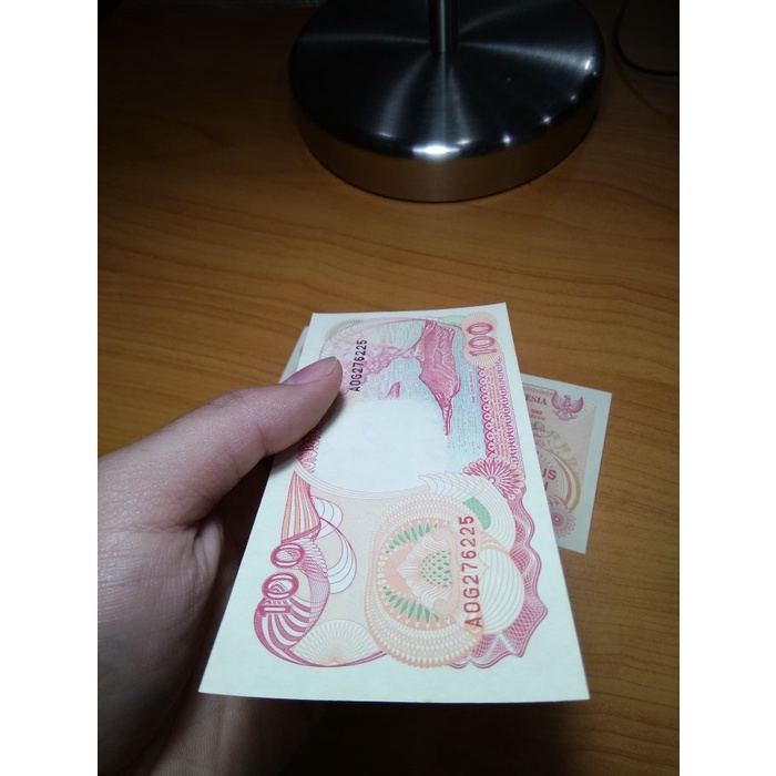 KUNO-UANG- UANG KUNO RP 100 TH 1992.UNC -UANG-KUNO.