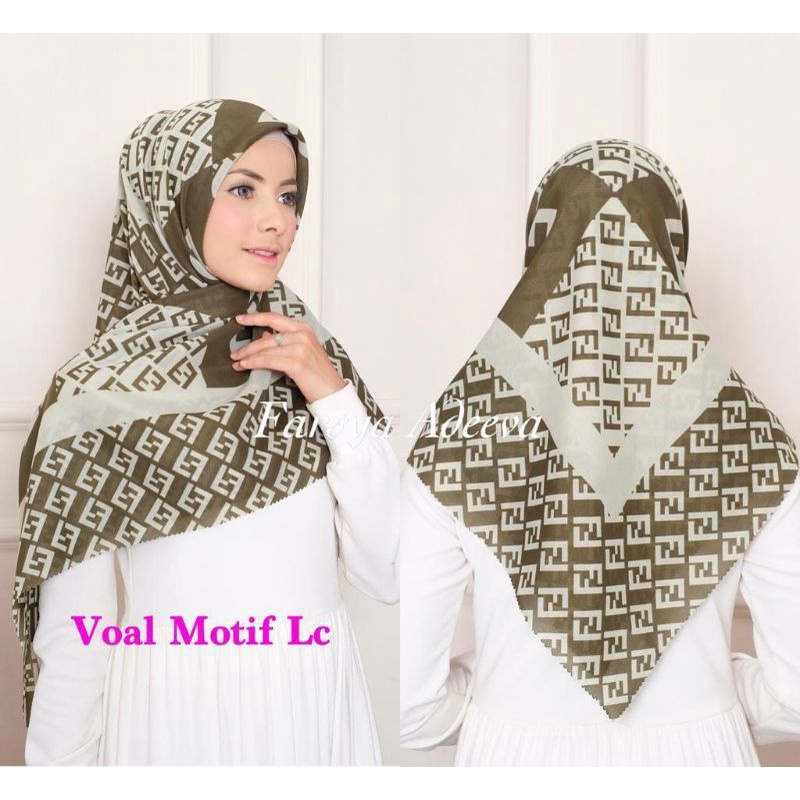 hijab koran/jilbab koran/kerudung koran/denay koran||park 1-FF hijau
