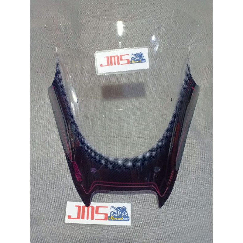 visor winsil carbon ocito yamaha nmax lama dan nmax new 2020 pnp tebal 3 mili