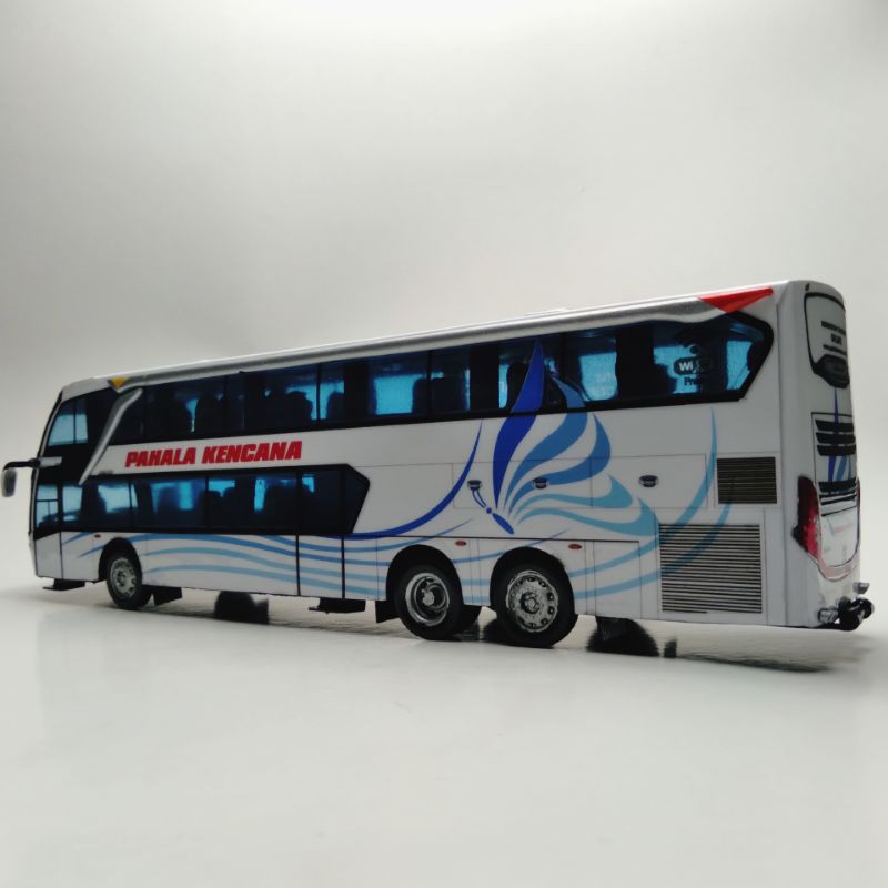 Miniatur bus PAHALA KENCANA Double Decker
