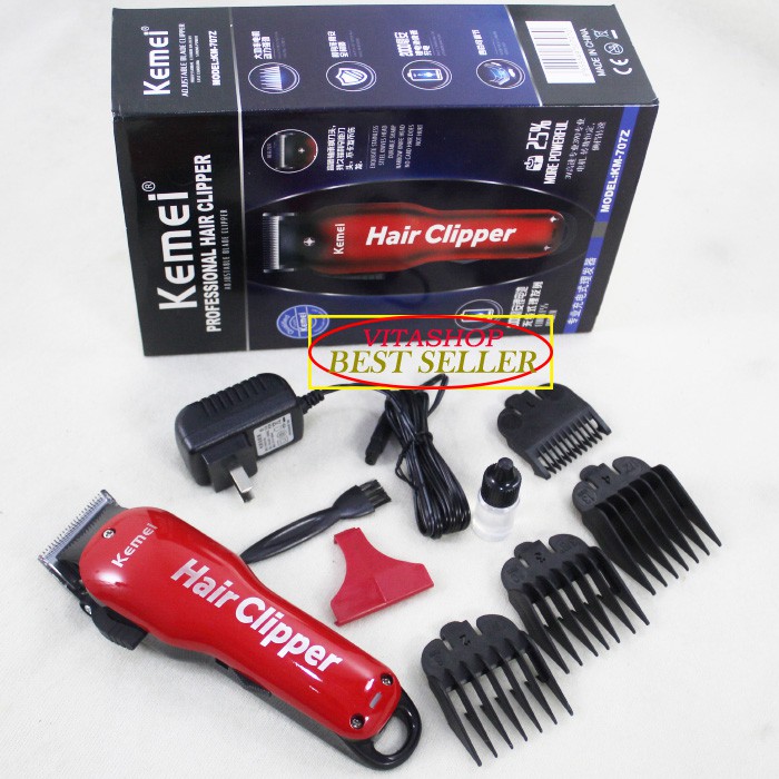 Mesin alat cukur rambut Kemei KM-707z Hair Trimmer Rechargeable