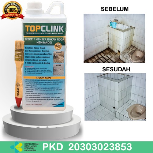 Kemasan Baru!! CREAMCLIN Pembersih Keramik Dan Porcelain [ GRATIS KUAS CREAMCLIN ]