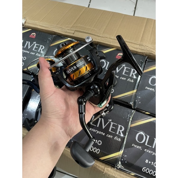 REEL SWAN OLIVER 6000 BONUS HANDLE CADANGAN (ONE WAY)