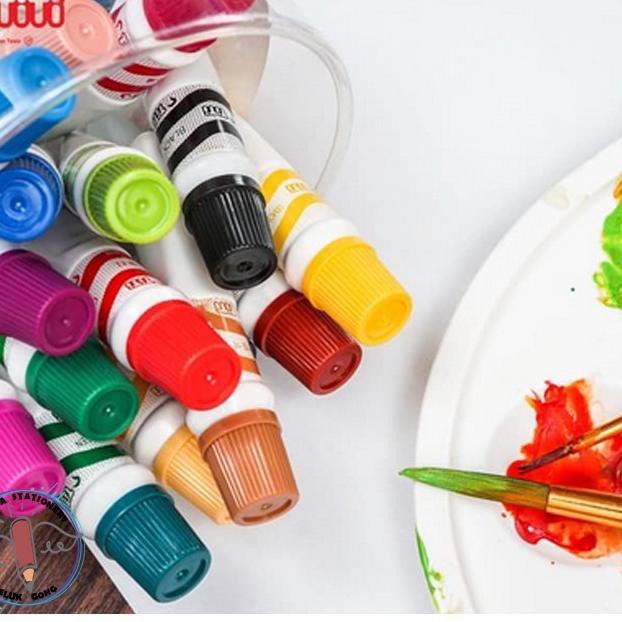 

7GZ Water Color / Cat Air TiTi WC-6ML-24C / 24 Warna / Colors Best Seller