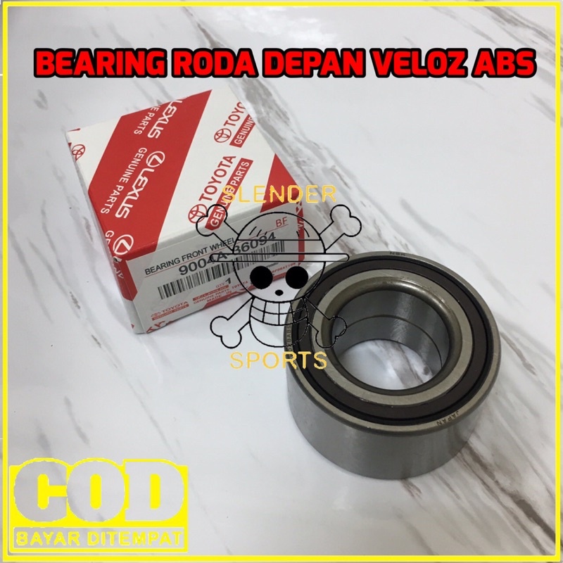 BEARING FRONT WHEEL VELOZ - LAHAR RODA DEPAN ALL NEW AVANZA / XENIA