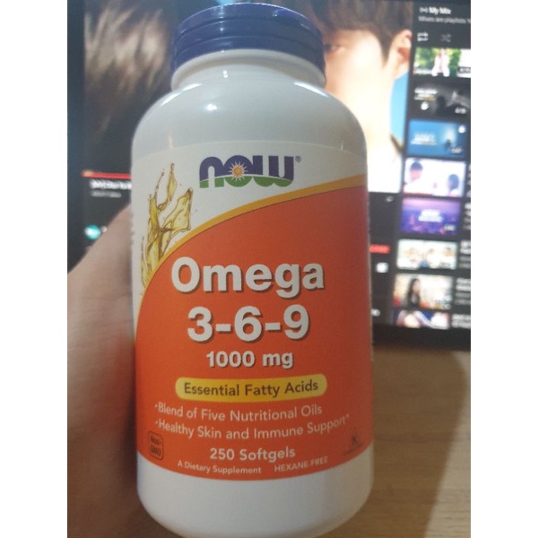 Now Omega 369 1000 MG ORI 100% USA