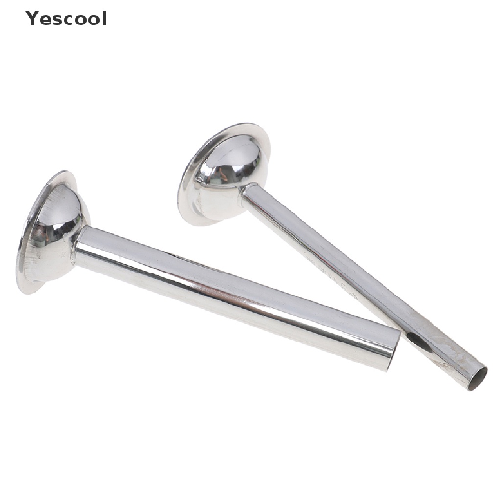 Yescool 2pcs Tabung Stainless Steel Untuk Membuat Sosis