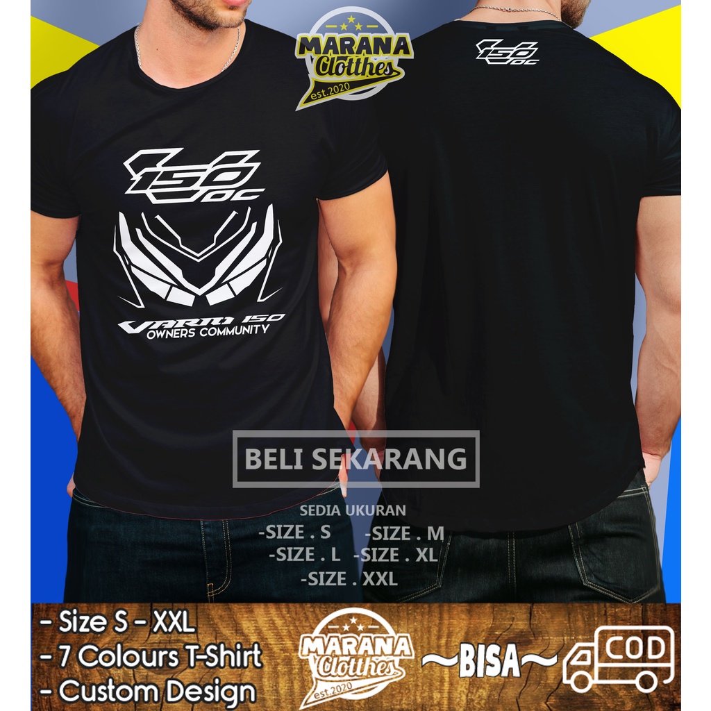 Kaos Baju Vario 150 Owner Kaos Motor