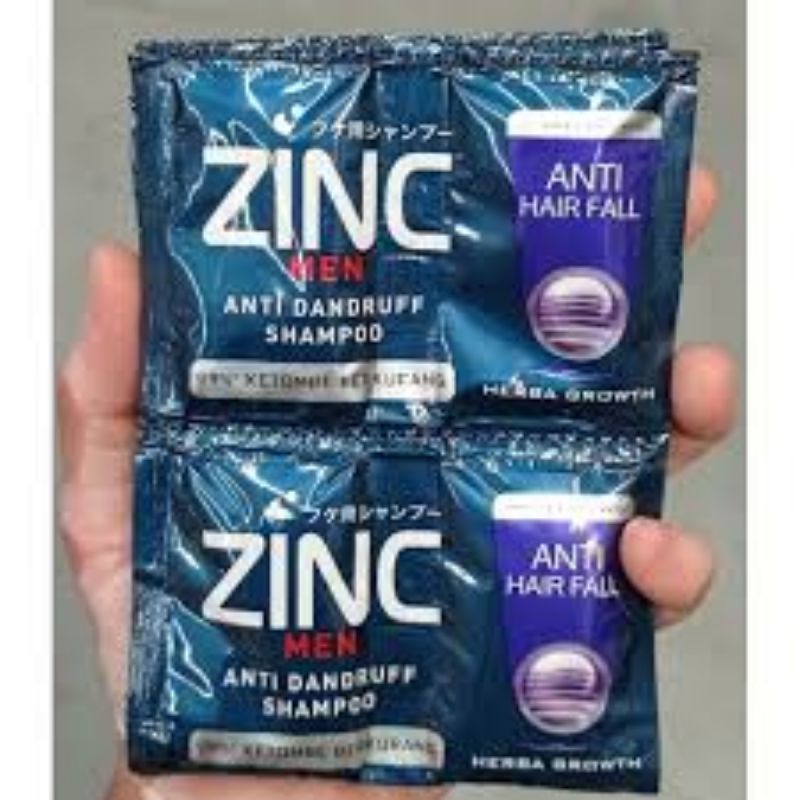 SHAMPOO ZINC ECER SACHET 4 PCS - ALL VARIAN/4PCS BUKAN 1RENCENG