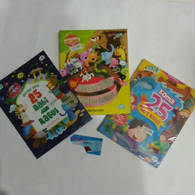 Komik 25 Nabi dan Rasul - kisah Cerita Seru 25 Nabi dan Rasul  Bergambar