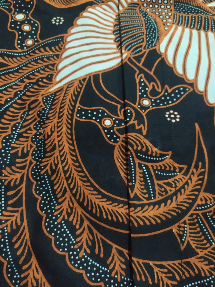 Elang Kemeja Batik Pria Lengan Panjang Full Furing Bahan Katun Sragenan By Kanaya