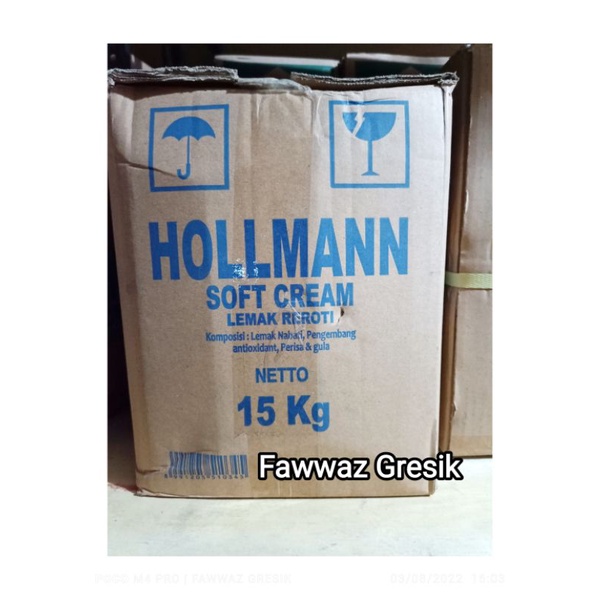 HOLLMAN SOFT CREAM 500gr / PELEMBUT BUTTER CREAM 500 gr