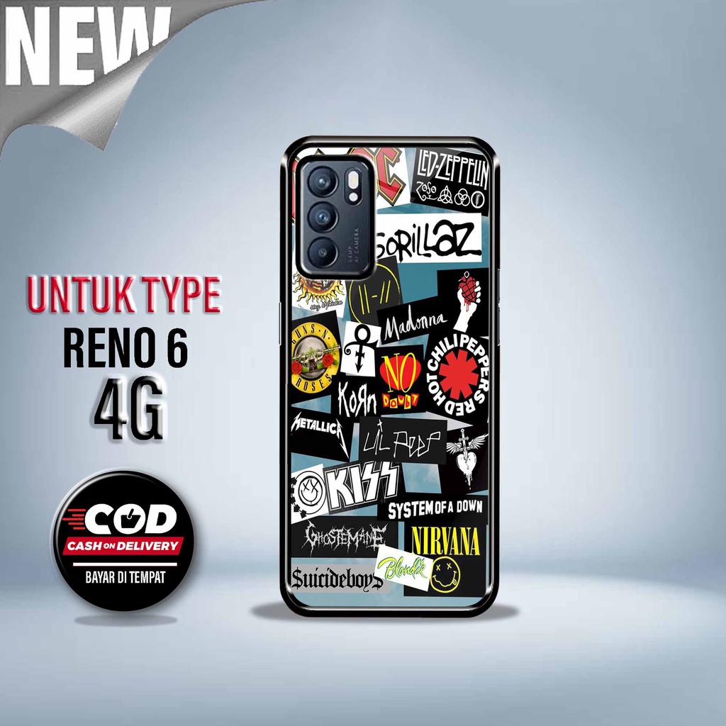 Case Oppo Reno 6 4G - Hardcase 2D Glossy Oppo Reno 6 4G - Fashion Case Oppo Reno 6 4G - Motif [ Fold
