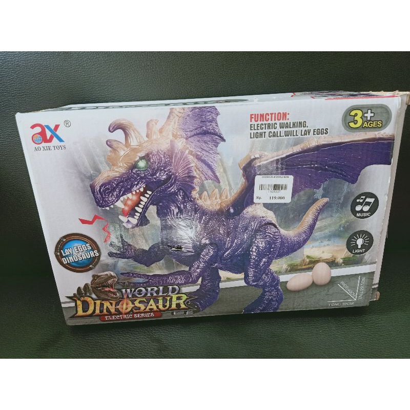 Mainan Naga bertelur