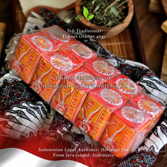 

Teh Indonesia - Teh Tjatoet 40gr 10 pack Indonesian Local Jasmine Tea - tth1675