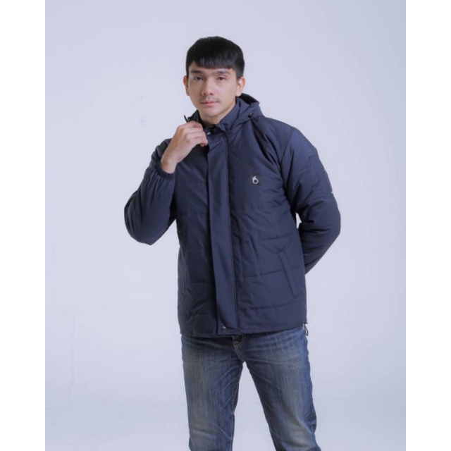 Jaket Hoodie Gelembung Panjang Pria/Cowok | Jaket Gelembung Hangat Dipakai Murah Terjangkau!