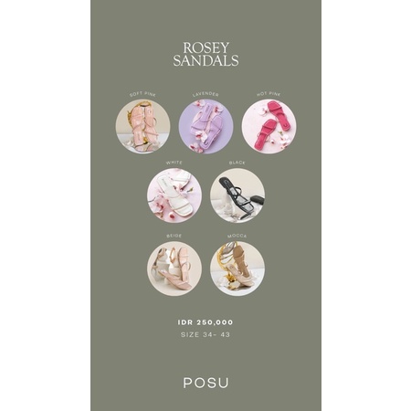 POSU Rosey Sandals