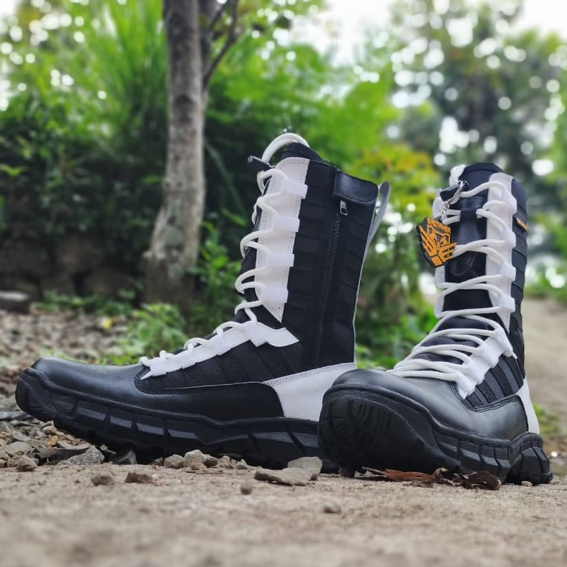 SEPATU PDL BROTRHER NINJA PROVOS POLRI TNI BAHAN KULIT SAPI ASLI SEPATU PDL DINAS LAPANGAN PROVOS TNI POLRI SECURITY SATPAM