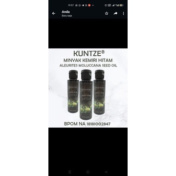 minyak kemiri kuntze
