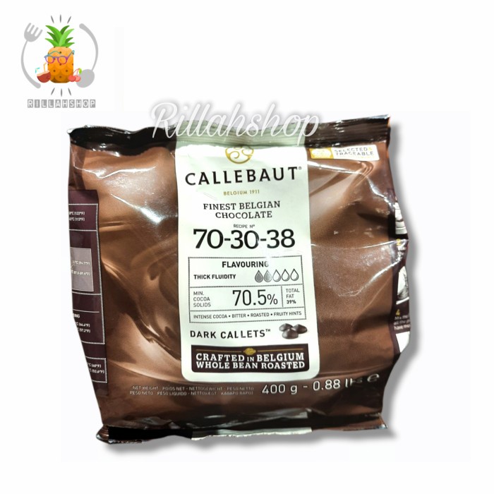 

Callebaut Dark Chocolate Callets 70.5% (400g)