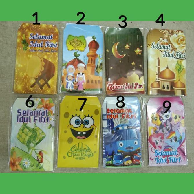 

HOT SALE|BEST SALLER amplop lebaran karakter 1 pak isi 10 pcs