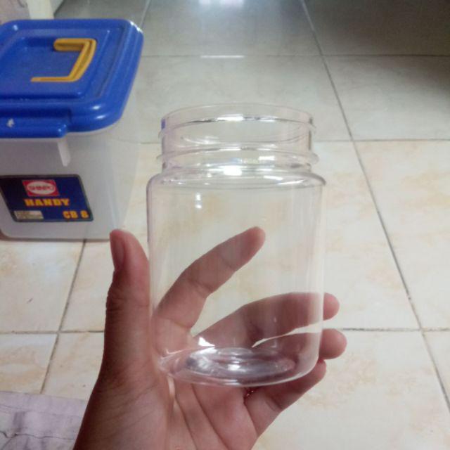 (paket 10 Pcs) Toples Sambal 200 Ml Bulat/toples Selai 200 Ml/toples Bumbu 200 Ml
