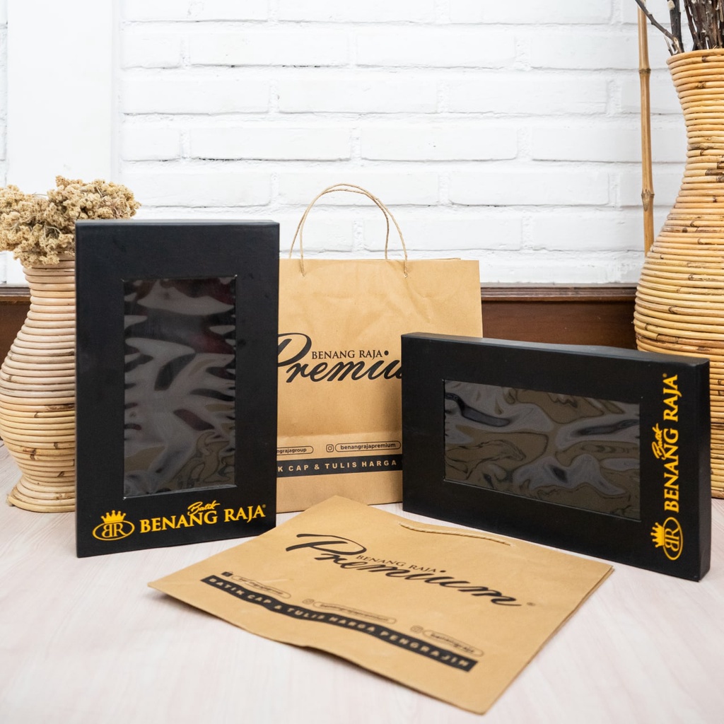 Benang Raja Paperbag dan Box Premium