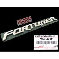 Emblem Logo Toyota Fortuner 75441-0K011