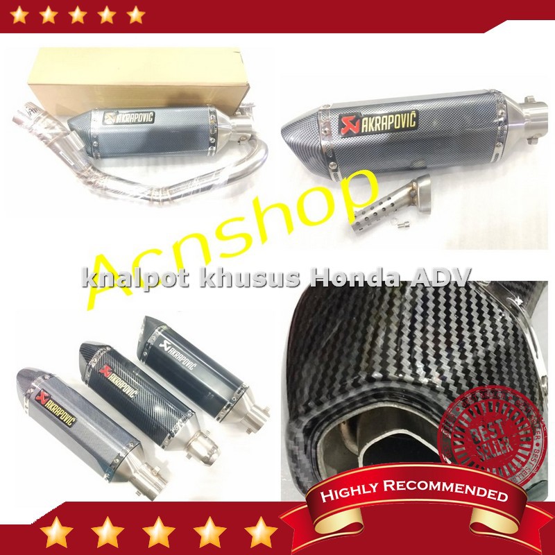 Termurah knalpot racing akrapovic honda adv