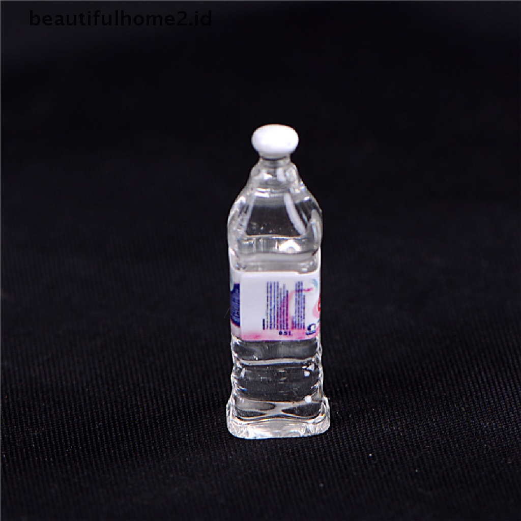 (Beautifulhome2.Id) 4pcs Miniatur Botol Air Mineral Skala 1 / 6 1 / 12 Untuk Dekorasi Rumah Boneka