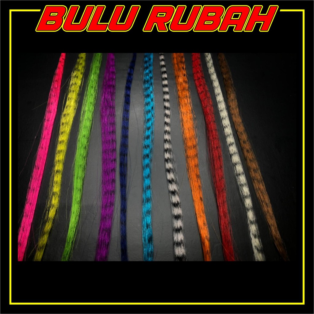 Bulu Rubah Halus Assist Hook Fly Fishing