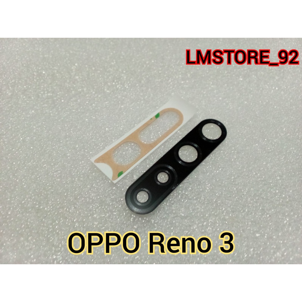 Lensa Kamera Kaca Kamera Belakang Oppo Reno 3